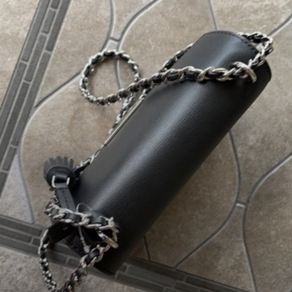 Michael Kors Rose Small Crossbody Black - Picture 11 of 16